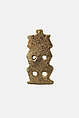 Bes Amulet, Faience