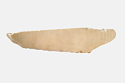 Knife made from a blade, Flint