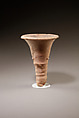 Torch-holder, Pottery