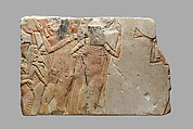 Dancers with Instruments, Limestone, paint