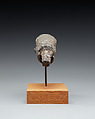 Duck's head with tenon attachment, Bronze or copper alloy