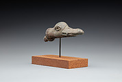 Duck's head with tenon attachment, Bronze or copper alloy