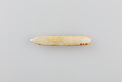Throw Stick, Hippopotamus ivory (tinted)
