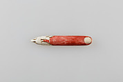 Throw Stick, Hippopotamus ivory (tinted)