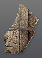 Relief in 2 fragments, Limestone, paint