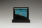 Pectoral Fragment, Faience