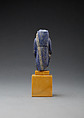 Upper Half of a Hippo Goddess Presenting a Sa-sign, Lapis lazuli