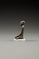 Kneeling Priest, Pouring Libation, Copper alloy
