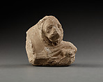 Forepart of a reclining lion, Limestone