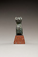 Upper Part of the Figure of a Seated Cat, Cupreous metal