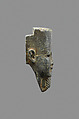 Head possibly from a figure of Amun-Min, Steatite