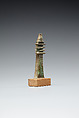 Djed Pillar Amulet, Faience