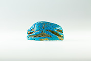 Scarab of Seti II, Faience