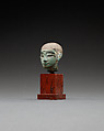 Head of Ptah, Faience