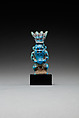 Amulet of a Bes-image, Faience