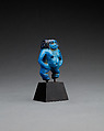 Container in the Form of a Female Dwarf, Faience