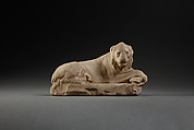 Reclining Lion, Limestone