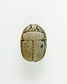 Scarab of Sebekhotep III, Steatite, traces of green glaze