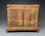 Canopic Box, Wood, paint