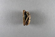 Scarab of Sheshonq I, Steatite, traces of green glaze