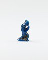 Cat amulet, Blue glass