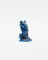 Cat amulet, Blue glass