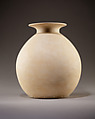 Jar of Ahmose-Nefertari, Travertine (Egyptian alabaster)