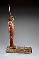 Ptah-Sokar-Osiris Figure of the Temple Musician Ihyt, Wood, paste, gilding, paint