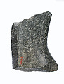 Left ankle, Diorite