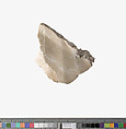 Body with pleated garment and edge of sash, Indurated limestone