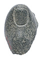 Right big toe of a statue, diorite