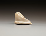 Heel in sandal, of Akhenaten or Nefertiti prostrate?, Indurated limestone
