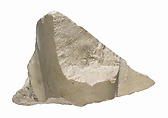 Offering table with arm, Indurated limestone