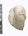 Head of Akhenaten, Indurated limestone, red paint