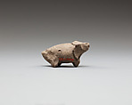 Figurine of animal, Clay