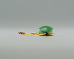 Scarab Finger Ring, Green feldspar