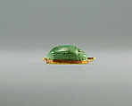 Scarab Finger Ring, Green feldspar
