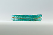 Scaraboid, Faience, blue