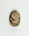 Scarab of Queen Inni, Faience