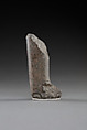 Shabti legs, Serpentinite, paint
