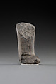 Shabti legs, Serpentinite, paint