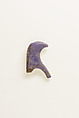Fragment of wing inlay, Lapis