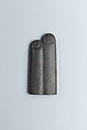 Two-finger amulet, Black glass