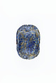 Heart Scarab, Lapis lazuli