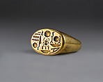 Signet Ring with Tutankhamun's Throne Name, Gold