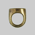 Signet Ring with Tutankhamun's Throne Name, Gold
