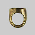 Signet Ring with Tutankhamun's Throne Name, Gold
