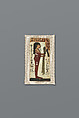 Cartonnage panel, Wood, gesso, paint