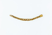 Fragment of necklace chain, Gold