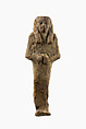 Viscera figure with human head (Imsety), Mud, wax